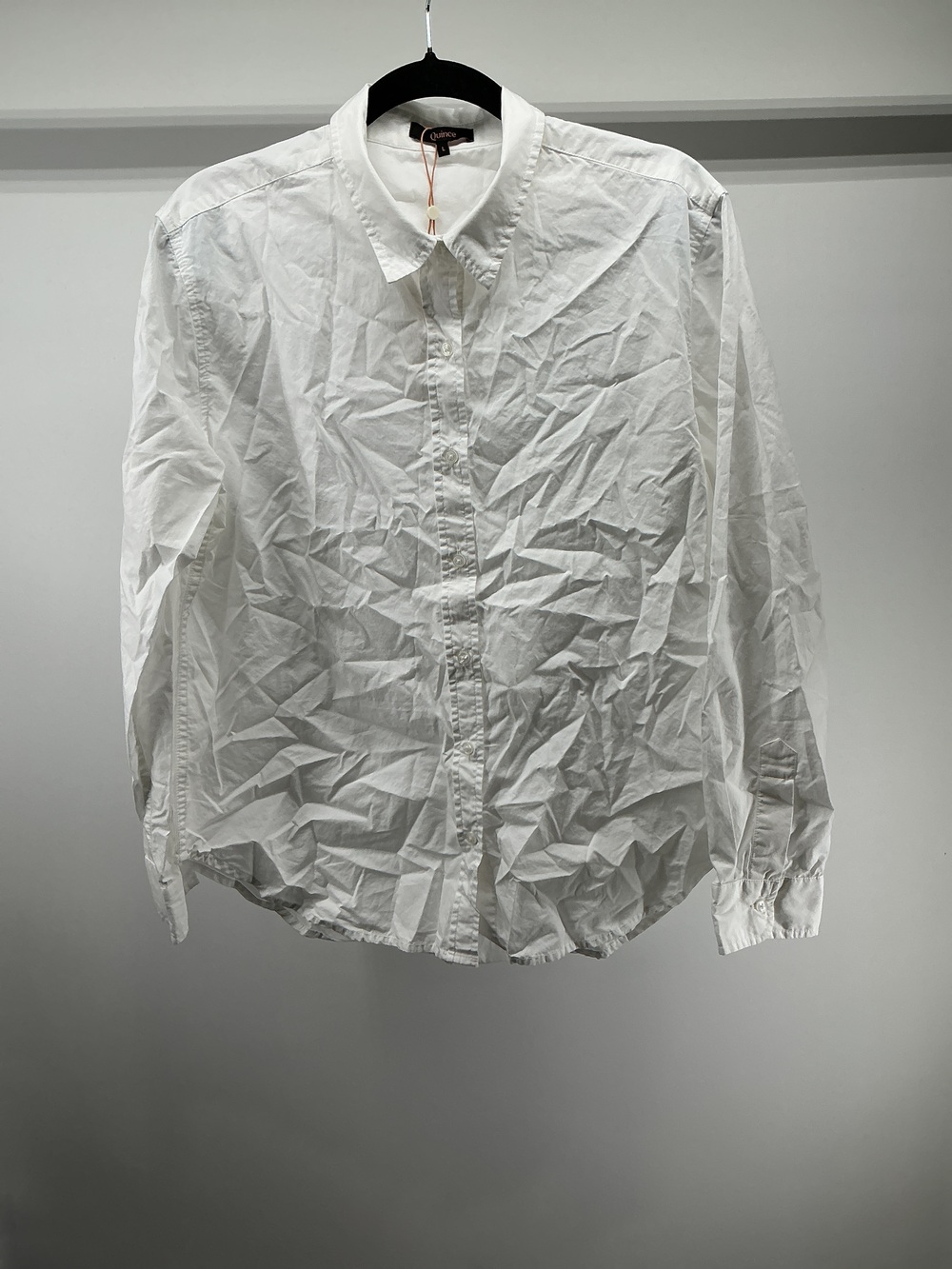 100% Organic Cotton Poplin Long Sleeve Shirt
